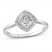 Diamond Promise Ring 10K White Gold