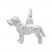 Labrador Retriever Charm Sterling Silver