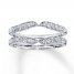 Previously Owned Diamond Enhancer Ring 1/4 ct tw 10K White Gold