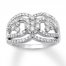 Previously Owned Diamond Fashion Ring 1 Carat tw 10K White Gold