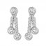 Ever Us Diamond Earrings 3/8 ct tw Round-cut 14K White Gold