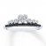 Heart Ring 1/6 ct tw Black & White Diamonds 10K White Gold