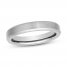 4mm Wedding Band Gray Tungsten Carbide