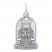 Nutcracker Charm Sterling Silver