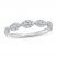 Diamond Anniversary Band 1/3 ct tw 10K White Gold