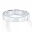 Wedding Band 10K White Gold 4mm