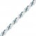 Diamond Heart Bracelet 1/6 cttw Blue/White Sterling Silver