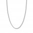 24" Rope Chain 14K White Gold Appx. 2.9mm