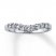 Previously Owned Diamond Enhancer Ring 3/8 ct tw Round-cut 14K White Gold