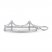 Golden Gate Bridge Sterling Silver Charm