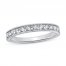 Diamond Anniversary Ring 1/2 ct tw 14K White Gold