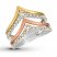 Le Vian Nude Diamond Ring 7/8 ct tw 14K Tri-Color Gold