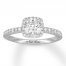 Neil Lane Diamond Engagement Ring 1-1/4 ct tw 14K White Gold
