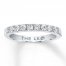 Previously Owned Leo Diamond Band 3/8 ct tw 14K White Gold