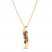 Le Vian Chocolate Diamond Necklace 1/3 ct tw 14K Honey Gold 18"