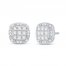 Diamond Stud Earrings 1/4 ct tw Round-Cut 10K White Gold