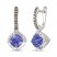 Le Vian Tanzanite Earrings 1/4 ct tw Diamonds 14K Vanilla Gold