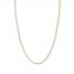 18" Textured Rope Chain 14K Yellow Gold Appx. 1.56mm