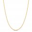 Men's Rope Chain 14K Yellow Gold 22"