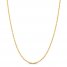 Men's Rope Chain 14K Yellow Gold 22"