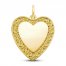 Heart Charm 14K Yellow Gold