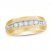 Men's Diamond Wedding Ring 1/2 ct tw 10K Yellow Gold