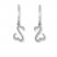 Previously Owned Earrings 1/10 ct tw Diamonds 14K White Gold