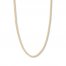 24" Curb Chain 14K Yellow Gold Appx. 4.4mm