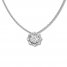 Diamond Necklace 3/8 ct tw Round-cut 10K White Gold