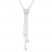 Diamond Heart Necklace 1/4 carat tw 10K White Gold