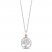 Hallmark Diamonds Necklace 1/20 ct tw Sterling Silver/10K Gold