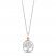 Hallmark Diamonds Necklace 1/20 ct tw Sterling Silver/10K Gold