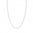 18" Mariner Chain 14K White Gold 1.1mm