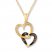 Le Vian Chocolate Diamonds 1/8 ct tw Necklace 14K Honey Gold