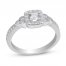 Diamond Ring 5/8 ct tw 10K White Gold