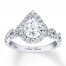 Neil Lane Diamond Engagement Ring 2-1/8 ct tw 14K White Gold