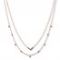 Le Vian Chocolate Diamond Layered Necklace 3/8 ct tw 14K Gold