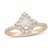 Neil Lane Diamond Engagement Ring 1 ct tw Pear/Round 14K Yellow Gold