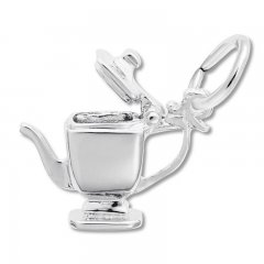 Teapot Charm Sterling Silver