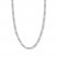 20" Figaro Link Chain 14K White Gold Appx. 5.8mm