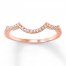 Diamond Wedding Band 1/8 ct tw 14K Rose Gold