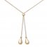 Bolo Necklace 10K Yellow Gold 28" Length