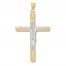 Crucifix Charm 10K Yellow Gold