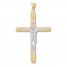 Crucifix Charm 10K Yellow Gold
