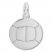 Volleyball Charm Sterling Silver