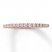 Diamond Wedding Band 1/4 ct tw Round-cut 10K Rose Gold