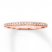 Diamond Wedding Band 1/8 ct tw 14K Rose Gold