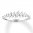 Diamond Ring 1/4 ct tw Round-cut 10K White Gold