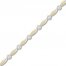 Diamond Bracelet 1/2 ct tw Round-cut 10K Yellow Gold 7.25"