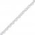 Heart Chain Anklet Sterling Silver 10-inch Length